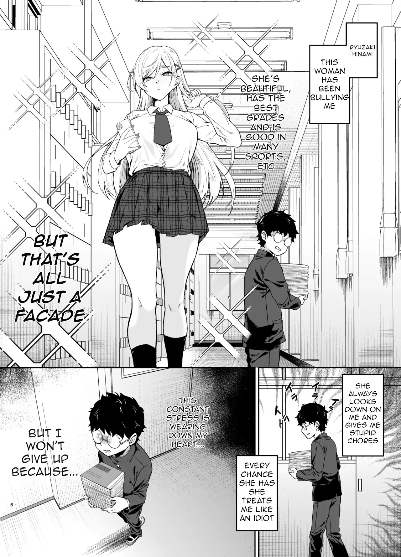Hentai Manga Comic-A Story of How a Gyaru Became My Sex Slave-Read-3